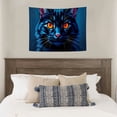 thumbnail image 4 of RKSupls Tapestry Wall Hanging Art, Dark Fantasy Cat Hanging Tapestry Decoration for Daily Bedroom, Living Room, Dorm, Apartment Hallway Home Decor,40*30in, 4 of 5
