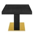 thumbnail image 3 of Modway Vector Expandable Dining Table in Black Gold, 3 of 10