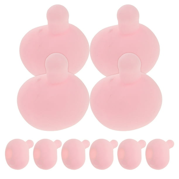 12 bolas interiores de silicona para apretar para muñecas de burbujas DIY de 2,16 pulgadas, juguete sensorial de repuesto para pelota antiestrés para niños y adultos, suministros para hacer muñecas