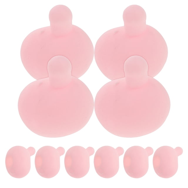12 bolas interiores de silicona para apretar para muñecas de burbujas DIY de 2,16 pulgadas, juguete sensorial de repuesto para pelota antiestrés para niños y adultos, suministros para hacer muñecas