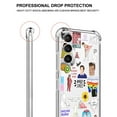 thumbnail image 3 of Vintage Singer Clear Case for Samsung Galaxy S23,Aesthetic Art Design Case for Men Women,Unique Trendy Transparent TPU Bumper Case Cover, 3 of 5