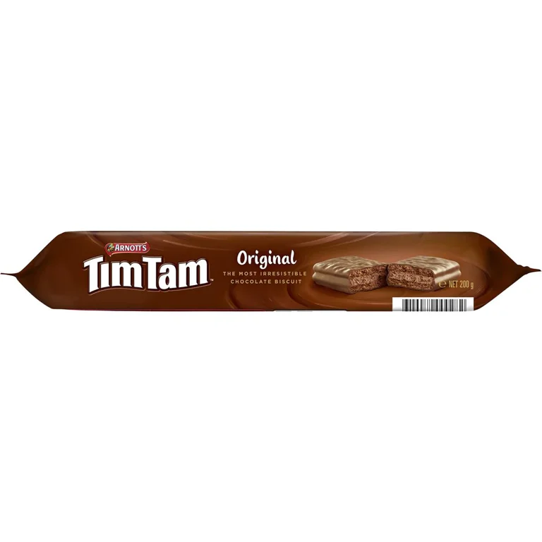 Arnotts Original Tim Tam Chocolate Biscuits, 200 Grams/7.1