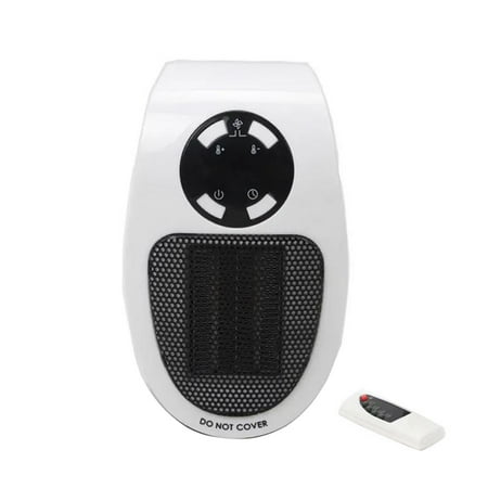 

Electric Heater Fan Plastic Intelligent Timing Heaters Temperature Adjustable Heating Stove Radiator US Plug