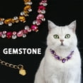 thumbnail image 2 of Cute Diamante Necklaces for Cats Crystal Collars Pet Collar Suit Rhinestones, 2 of 17