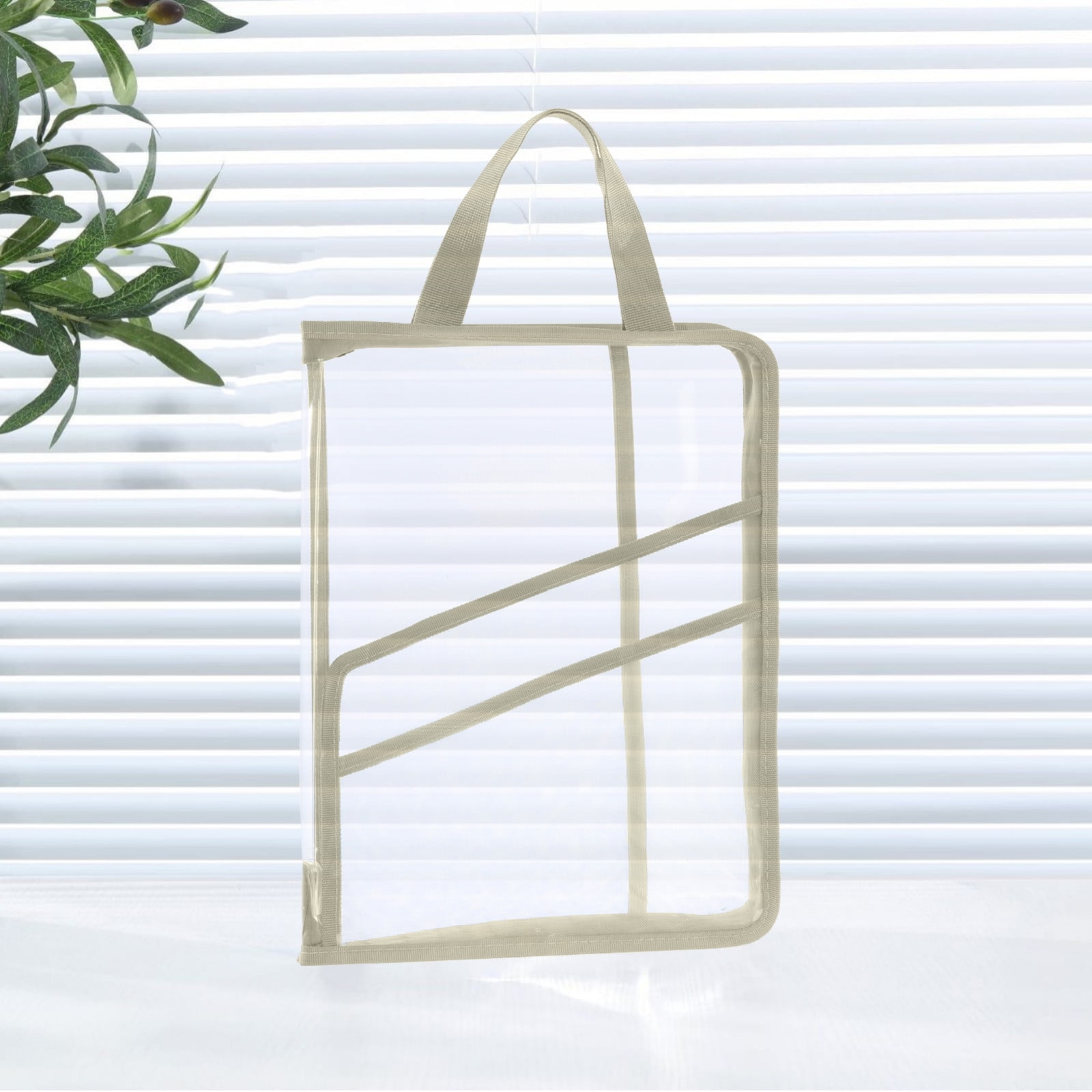 potrochi Document Bag with Handle, Light Transparent Mesh File Tote Bag Pouch, A4 Portable Folder Test Paper Bag Test Paper File Folder Bill File Receipt Bag Storage Bag