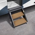 thumbnail image 2 of Prestofit 2-0501 Entry Step Rug Fits MORryde Gen 2 StepAbove 17-1/2"W Brown 2 Pc, 2 of 2