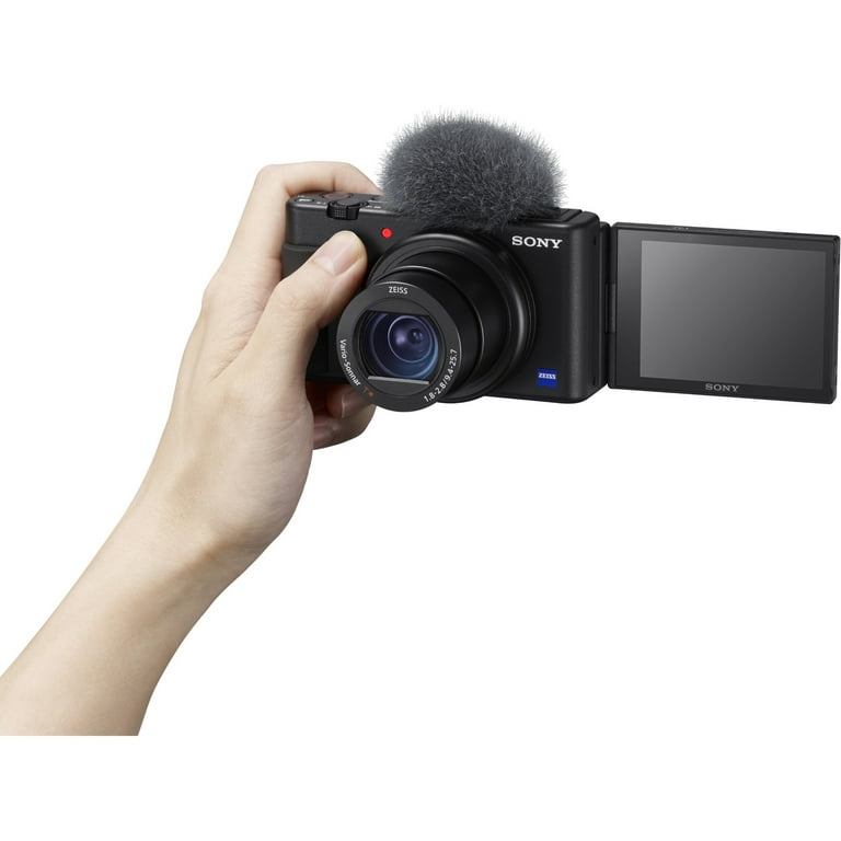 Sony ZV-1 20.1 Megapixel Compact Camera, Black 