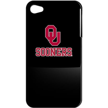 NCAA - Oklahoma Sooners iPhone 4 Case: Black Shell