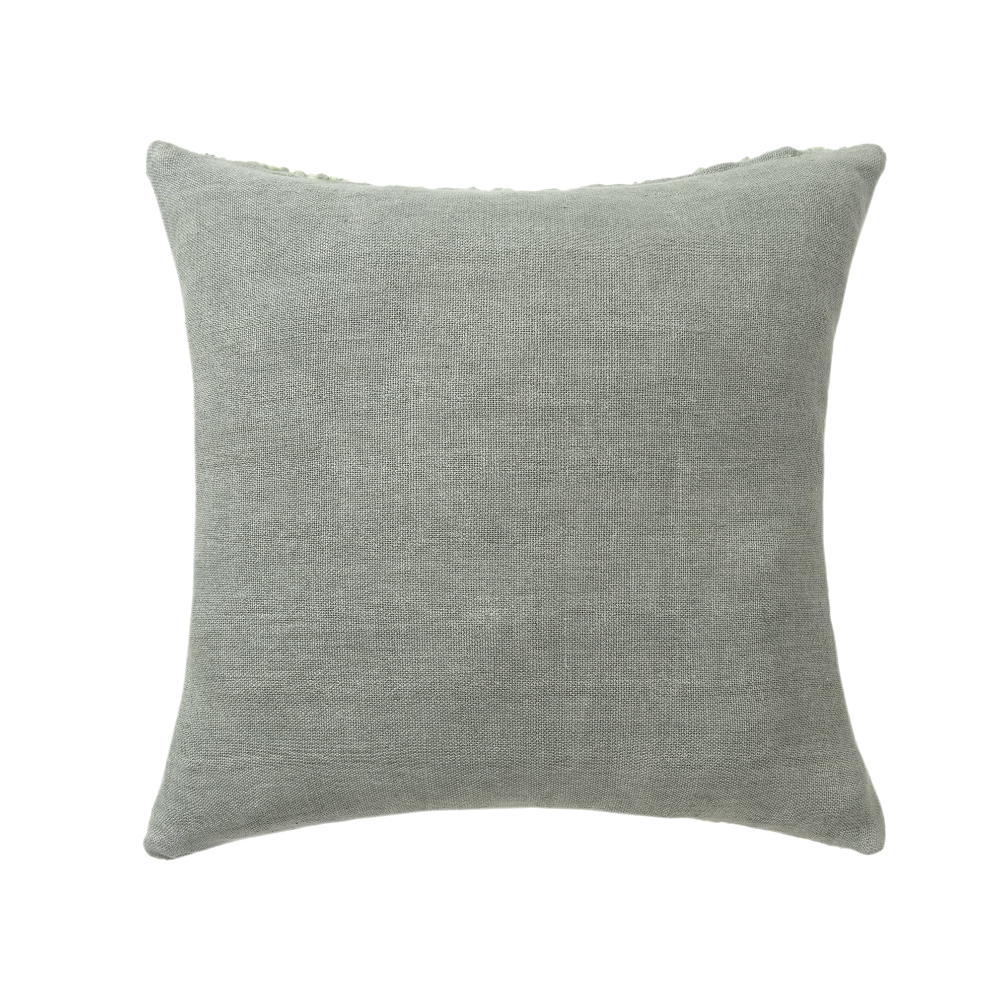 Harlow Hill Chester 24" x 24" Green Boucle Wool Adult Decorative Throw Pillow