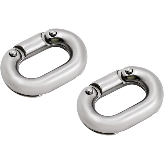 Heavy Duty Chain Link Connector, 316 Stainless Steel Marine Grade C-Link Split Connecting Boat Anchor Chain Link 5/16 inch