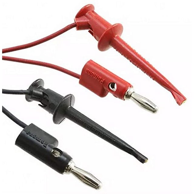 Set de conectores Pomona 3782 Minigrabber/Banana Plug (paquete de 2)