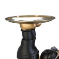 thumbnail image 4 of Estatua de perro con bandeja Adorno de perro con bandeja Obra de arte Estatuilla de perro de resina Almacenamiento de llaves Escultura de Negro Gloria Estatua de resina con bandeja, 4 of 9