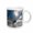 White, variant on 3drose, Wasatch Backcountry Skiing, Wasatch Mountains, Utah - Us45 Hga0245 - Howie Garber, 11oz Mug