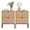 Brown(2 Drawers), variant on Brafabhome Modern Night Stand with Charger Station and USB-C Port, 3 Drawer Nightstands Set of 2, Larger Wider Bedside Table, for Bedroom, Black Nightstand