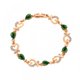 thumbnail image 1 of Pulsera con diseño de corazón para mujer, brazalete de amor, boda, joyería nupcial, pulseras, regalos para amigos de la familia Feliz Sencillez, 1 of 2