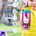 thumbnail image 6 of Kids Insulated Water Bottle - Hello Kitty 16.9 Oz Stainless Steel Travel Bottle with Straw, Double Wall Vacuum Insulated Water Bottles for Boys Girls, 6 of 7