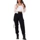 thumbnail image 2 of Chaqueta bomber transparente Inspire Chic para mujer, con cierre, de manga larga, transparente, talla XL, blanca, 2 of 6