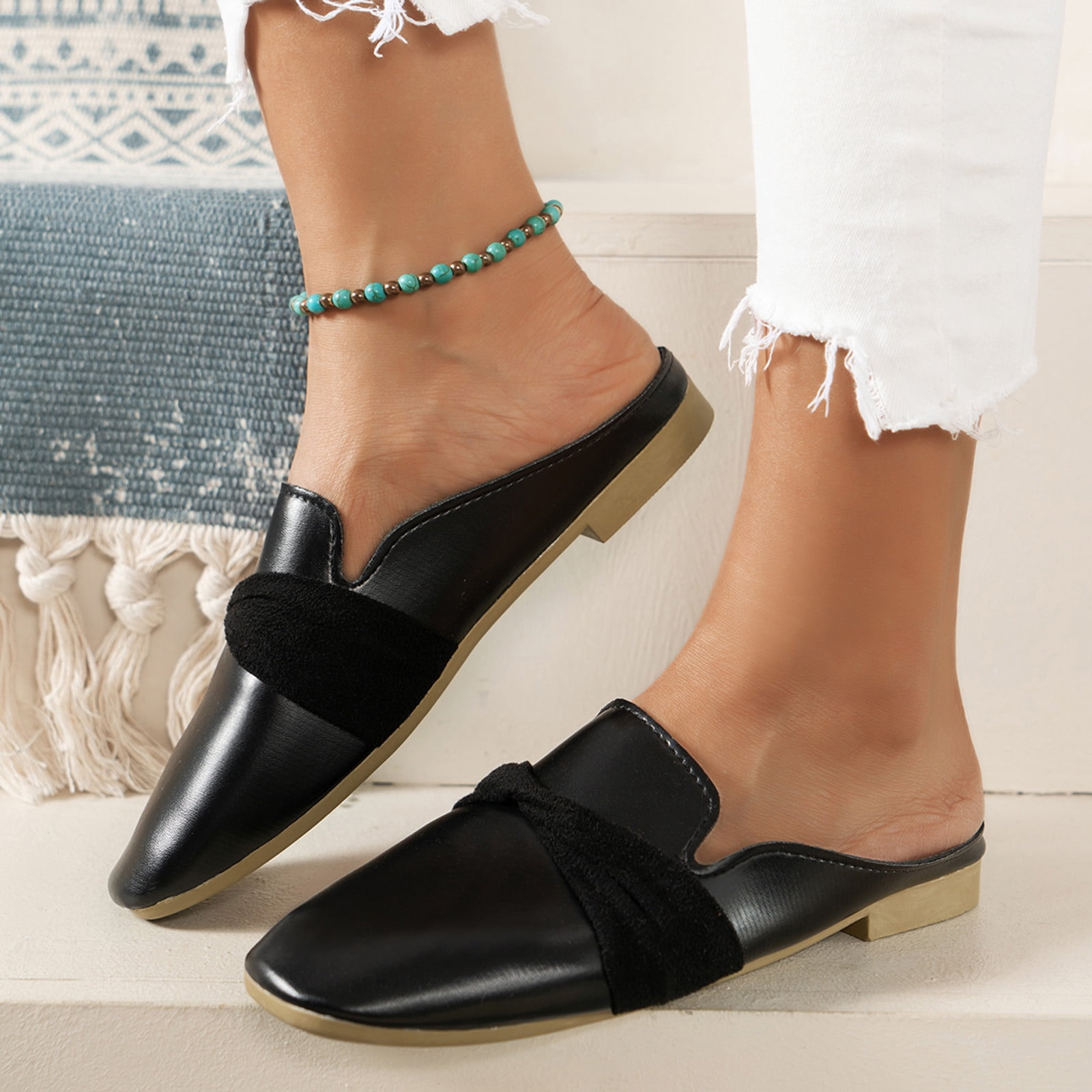 eczipvz Womens Shoes Women Tassel Loafers Comfortable Slip on Flats