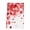 Red, variant on Black Gradient Kitchen Towels Set of 2, Abstract Polka Dots Vintage Modern Art Absorbent Dish Towels for Kitchen, Microfiber Hand Towel, Quick Drying Tea Towel for Cleaning Decorative Dishcloths