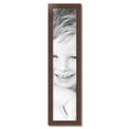thumbnail image 2 of ArtToFrames 9" x 41" Honors Mahogany with Gold Picture Frame, 9x41 inch Brown Wood Poster Frame (WOM-5156), 2 of 7