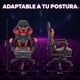 thumbnail image 4 of Silla Gaming Con Reposapies Y Luz Led Premium Gamer Titano  SGCRPLED01BL-B, 4 of 8