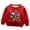 Red, variant on Hwmodou Boys Sweatshirts Child Lined Round Neck Sweatshirt Thickened Warm Top Thermal Trendy Simple Fit Top,2-12Y