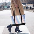 thumbnail image 4 of FORMRS Canvas Laptop Tote Bag for Women with 15.6" Computer Compartments Shoulder Handbag, Abstract Pink, 4 of 7