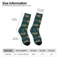 thumbnail image 2 of Vsdgher Big Machine Crew Socks for Men & Women, Breathable Casual Athletic Ankle Socks, 2 of 6