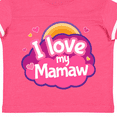 thumbnail image 4 of Inktastic I Love My Mamaw Grandchild Girls Toddler T-Shirt, 4 of 5