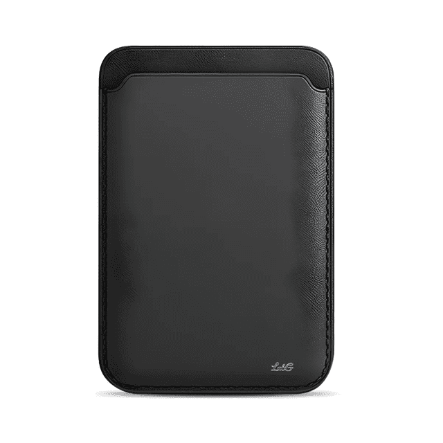 "Cartera Wallet Billetera Tarjetero Para iPhone Lab.G, Color Negro "