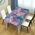 thumbnail image 4 of Yayeee Tablecloths 60" x 90" Rectangle Wrinkle Resistant Party Table Cover, Pink Marble Pattern, 4 of 8