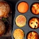thumbnail image 5 of Juego Molde para Pan Francés y Molde para Panecillos Hamburguesa Silicona con Espátula Bandeja para Hornear Antiadherente de 9 Tazas Molde para Panecillos Hamburguesa de 6 Tazas, 5 of 7