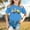 Sky Blue, variant on Gzbliryd White T Shirts Graphic Crewneck Casual Printed Tee Funny Graphic Print Tees Tops for Teens Girl Summer Clothes (Orange,6-7 Years)