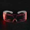 thumbnail image 3 of Futurista para gafas LED Cyberpunk: ¡ilumina tu disfraz espacial con estilo!, 3 of 11