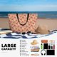 thumbnail image 5 of Easygdp Mushroom Bolsa de Viaje de Playa de Gran Capacidad, Bolsa Tote Perfecta para la Playa, Escapadas de Fin de Semana y Viajes, 5 of 7