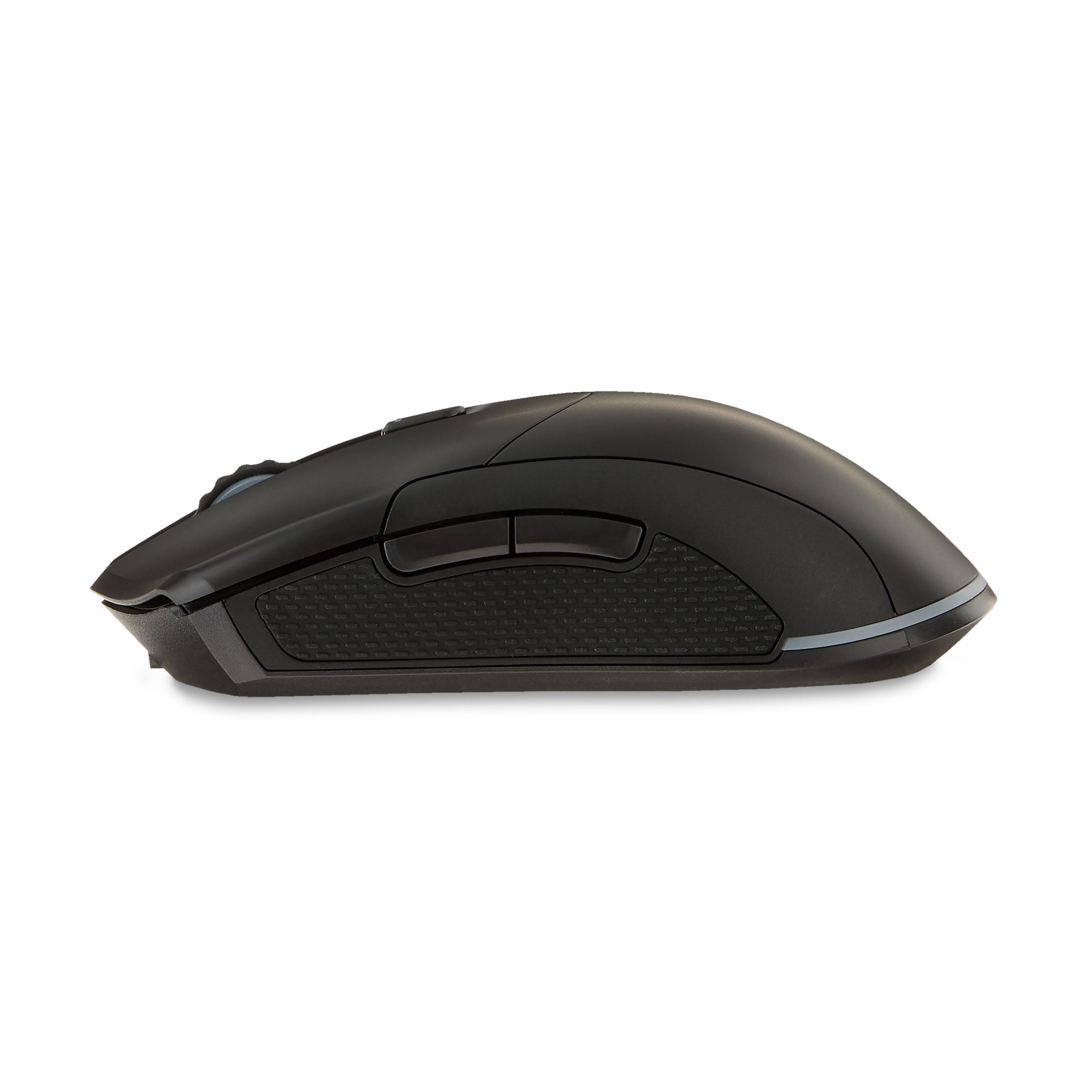 onn Rechargeable Wireless Gaming Mouse with LED Lighting, 8 Programmable Buttons