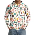 thumbnail image 2 of Fishing Shirts for Men Long Sleeve UV Sun Protection Thumb Holes Hoodie for Swimming Running Hiking Boating, 2 of 7