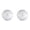 Clear 2PCS, variant on Clear Lazy Turntable 6" Acrylic Turntable Bearing For Decorating Cookies Clear Swivel Organizer Base
