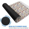 thumbnail image 6 of Long Mouse Pads for Desk,Beige Cartoon Horse Rainbow Pattern Desk Mats on Top Of Desks, Desk Mouse Pad Extra Large with 3mm Non-Slip Base and Stitched Edge for Gaming,Office,Work,Home 31.5"x11.8", 6 of 6