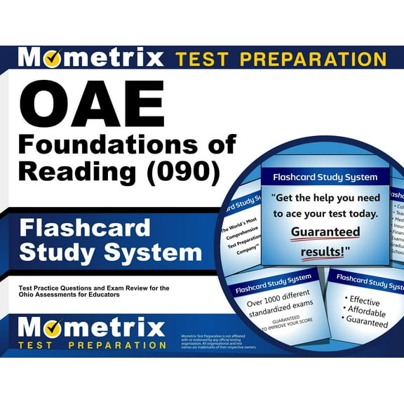 Oae Foundations of Reading (090) Flashcard Study System : Oae Test Practice Questions & Exam Review for the Ohio Assessments for Educators (Cards)