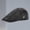 Black, variant on Denim Newsboy Hats for Women Men Washable Advanced Painter Hat Flat Cabbie Driving Hat Cotton Old Dad Cap Solid Color Adjustable Comfort Hat One Size