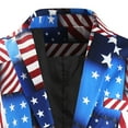 thumbnail image 6 of Blazer Jacket Men Blue Suit Sport Coats Lightweight Patriotic Coat for Men, 6 of 9