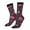 2 Black-1, variant on Rose Mix Leopard 2 Print Adult Socks for Men & Women,Calf Socks, Ankle Socks,Boots Socks,Breathable Casual Sock,Unisex Crew Socks
