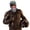 1#Camouflage, variant on Funny 3D Ski Mask Balaclava for Men Adults Full Coverage Ski Mask Neck Gaiter Winter Windproof Thermal Head Cover for Cycling Skiing Snowboarding
