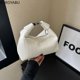 thumbnail image 5 of Nuevo bolso de mano para mujer, de PU, de color puro, con diseño de nube, para debajo del brazo, bolsos de hombro de moda para mujer 2023, bolso para mujer, 5 of 5