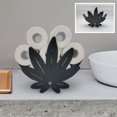 thumbnail image 3 of Toilet Tissue Holder Roll Paper Stand Storage Shelf Bathroom Decor Maple, 3 of 5
