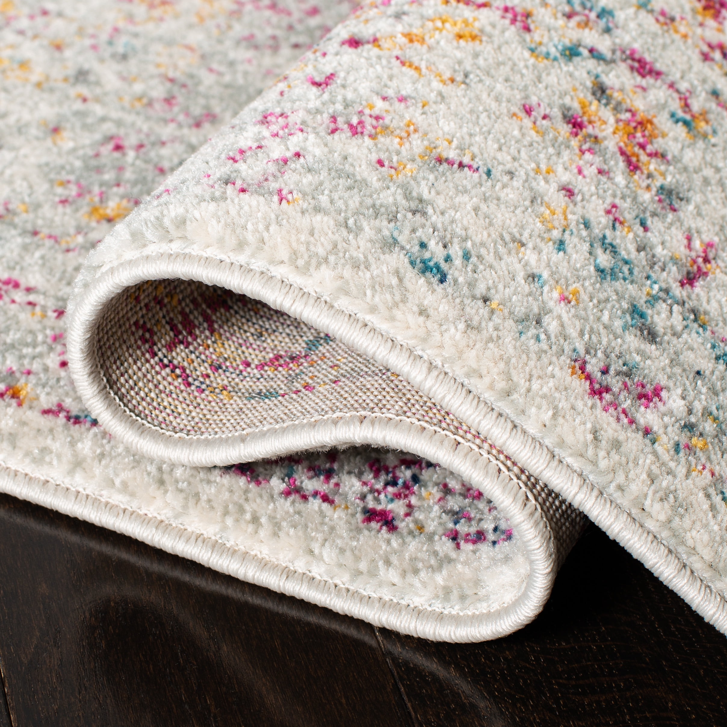 Safavieh Evoke Trena Floral Runner Rug, Ivory/Fuchsia, 2'2" x 11'