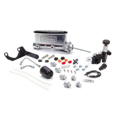 Wilwood Forged Dynalite P/S P-B Kit Drilled-Red Chevy 12 Bolt w/ C-Clips main image 0