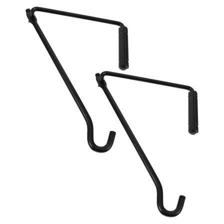 2 Pcs Car Jack Crank Hook Jack Lift Tools Automotive Jack Accessories Black