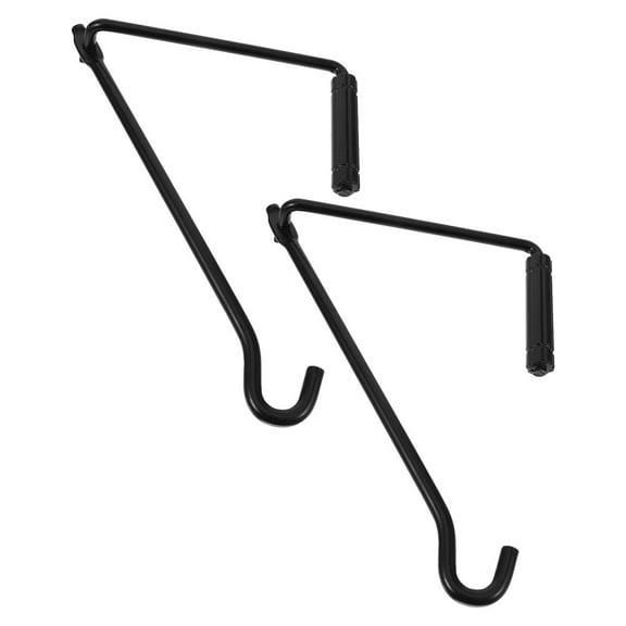 2 Pcs Car Jack Crank Hook Jack Lift Tools Automotive Jack Accessories Black